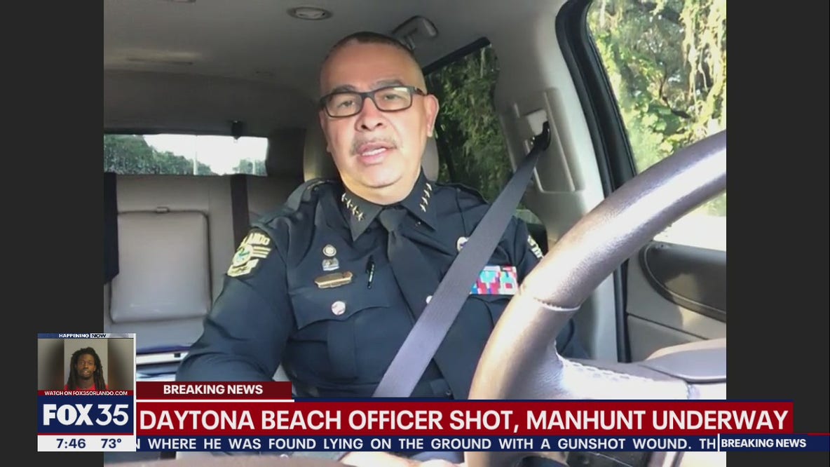 Orlando Police Chief Rolon speaks about ongoing Daytona Beach manhunt